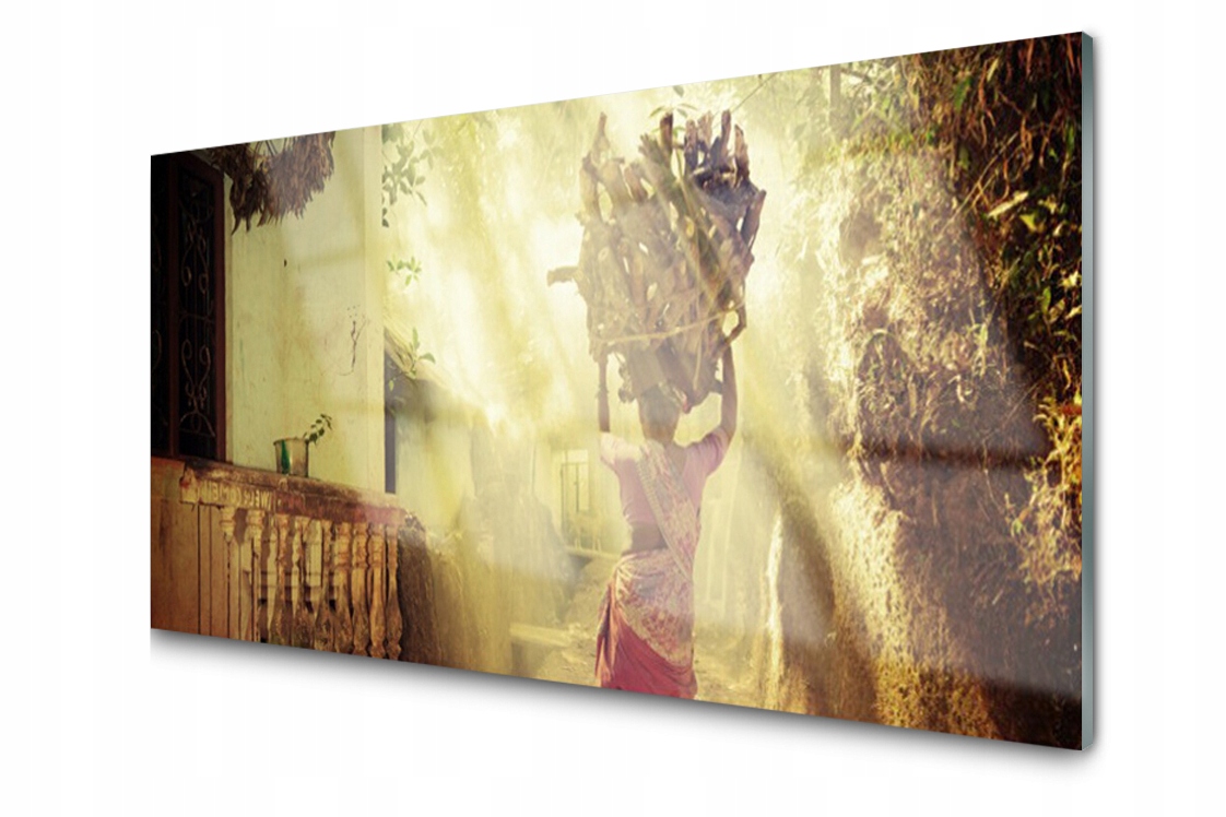 

Panel szklany Płytka Kobieta Człowiek 140x70