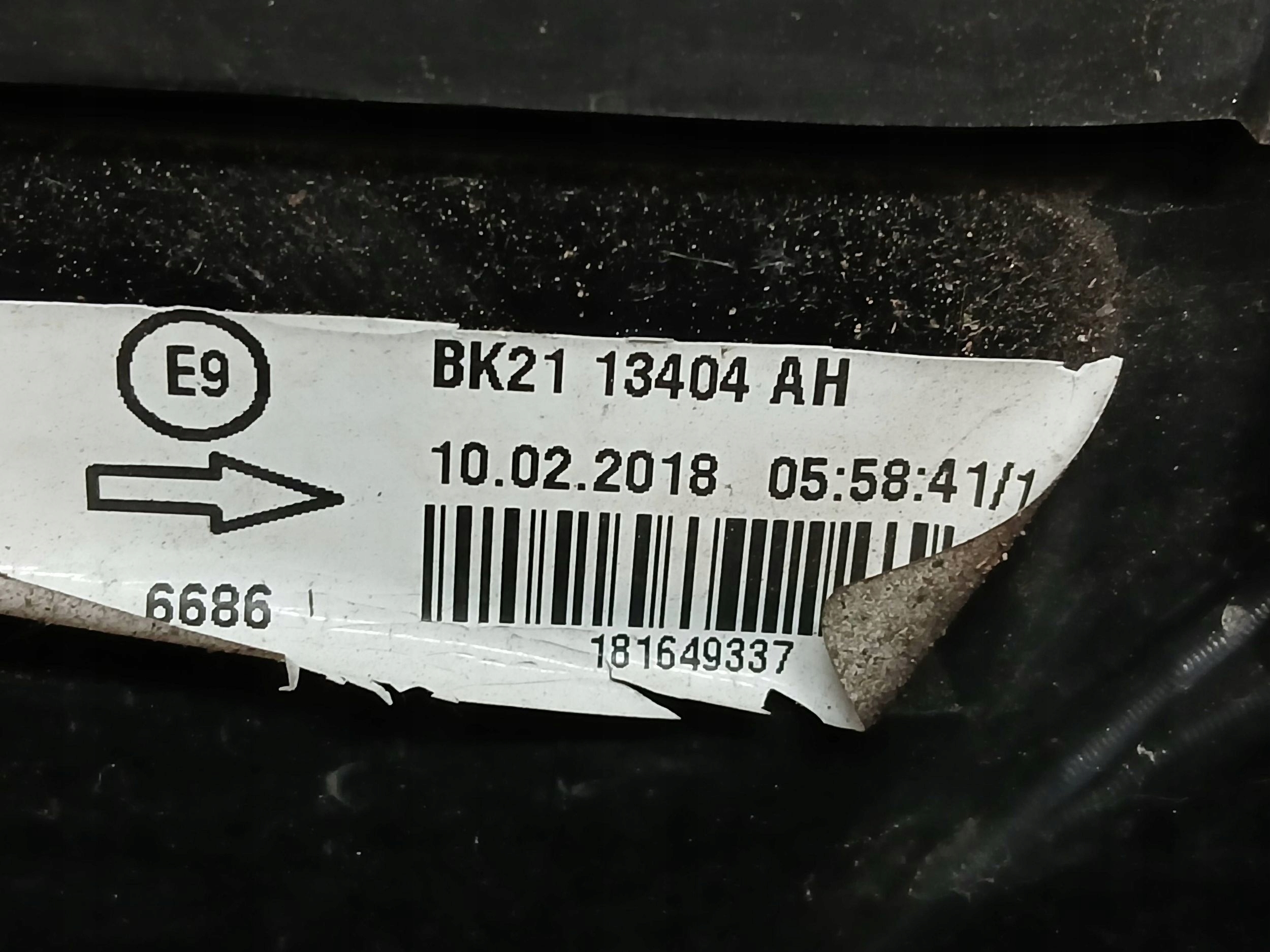 light rear part right FORD TRANSIT CUSTOM BK2113404AH