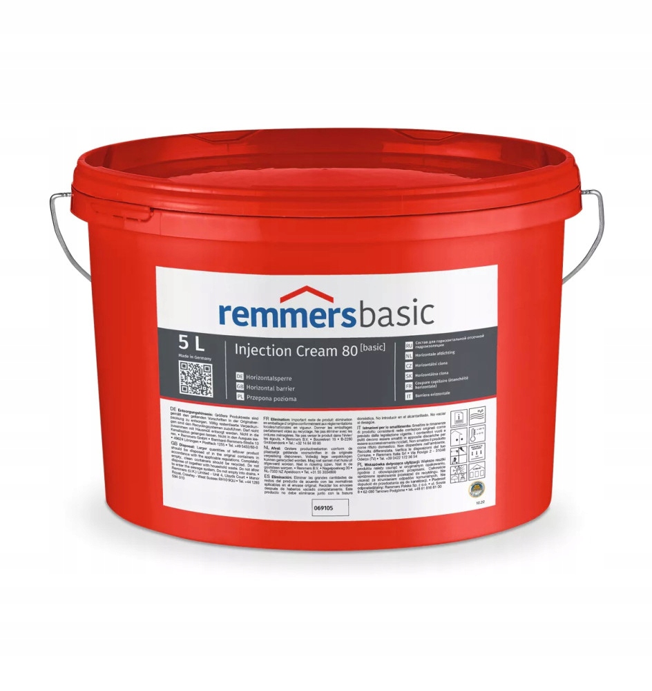 Remmers Injection Cream 80 5l