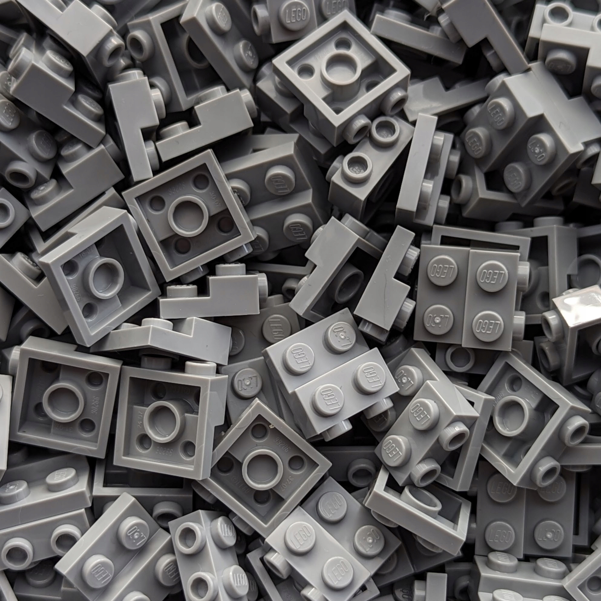 

Pakiet Lego 99206 Płytka 2x2x2/3 J Szary Lbg 10szN