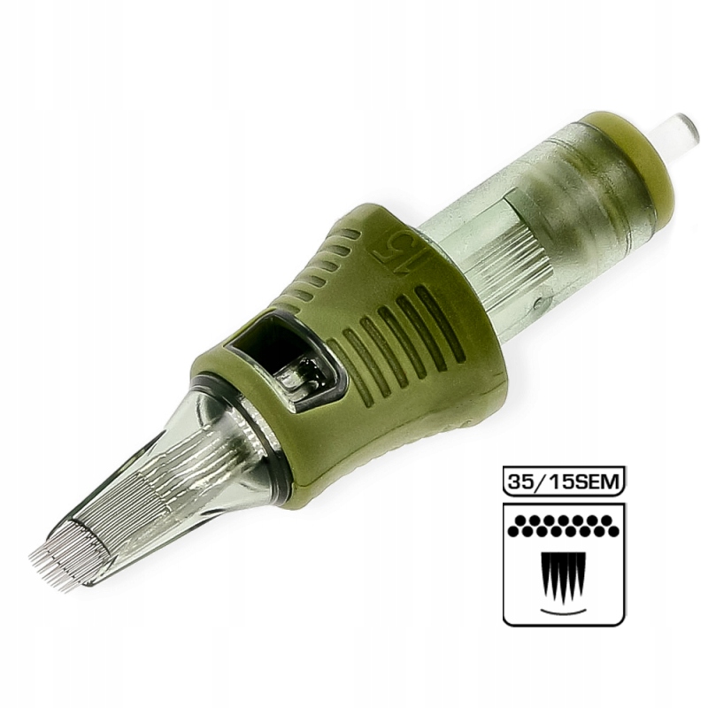 Kartridž na tetování Jehla- Nemesis Cartridge Needles 35/15SEM 1 Ks. Orakon