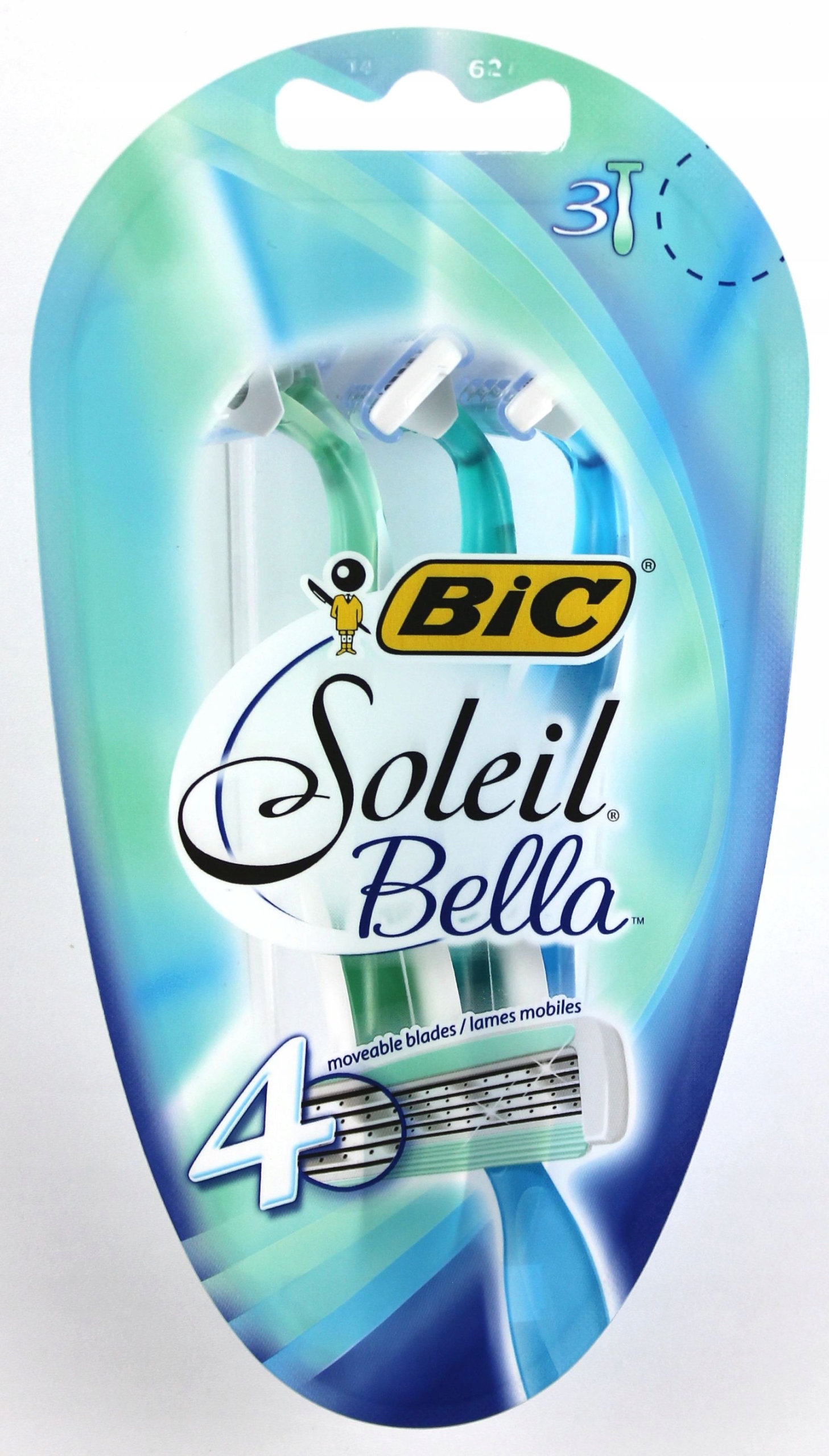 Bic Holicí Strojek Soleil Bella Blistr 3