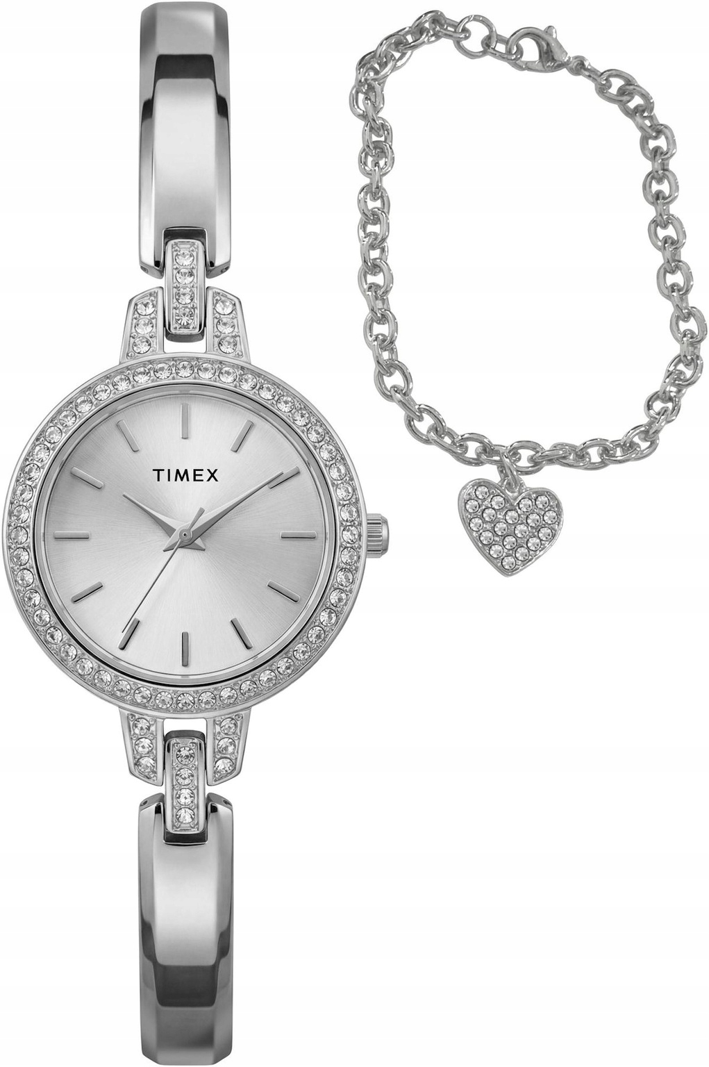 Dámské Hodinky Timex Trend Aveline Set TWG067700 Plus Náramek