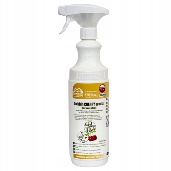

Dolphin Cherry Aroma odświeżacz powietrza 750ml