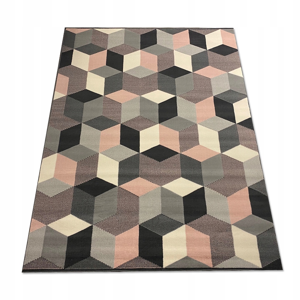 

Miękki Nowoczesny Dywan 140X200 3D Musztardowy