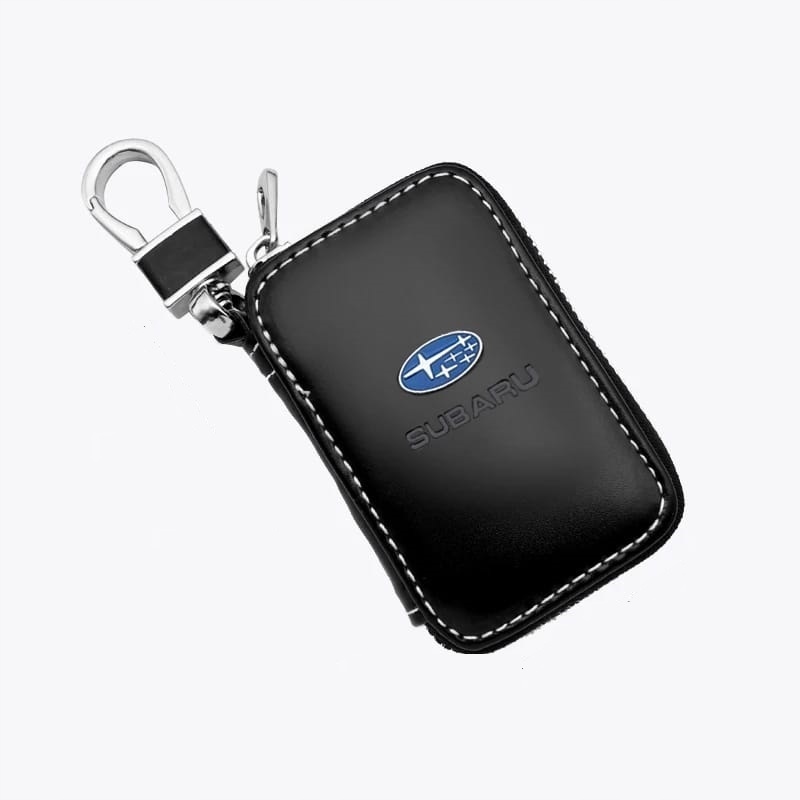 

Piękne Etui brelok na kluczyki Subaru chrom Skóra