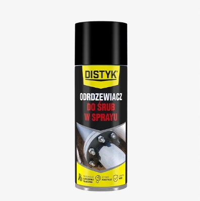 DISTYK ODRDZEWIACZ DO ŚRUB W SPRAYU 400 ml Bezbarwny