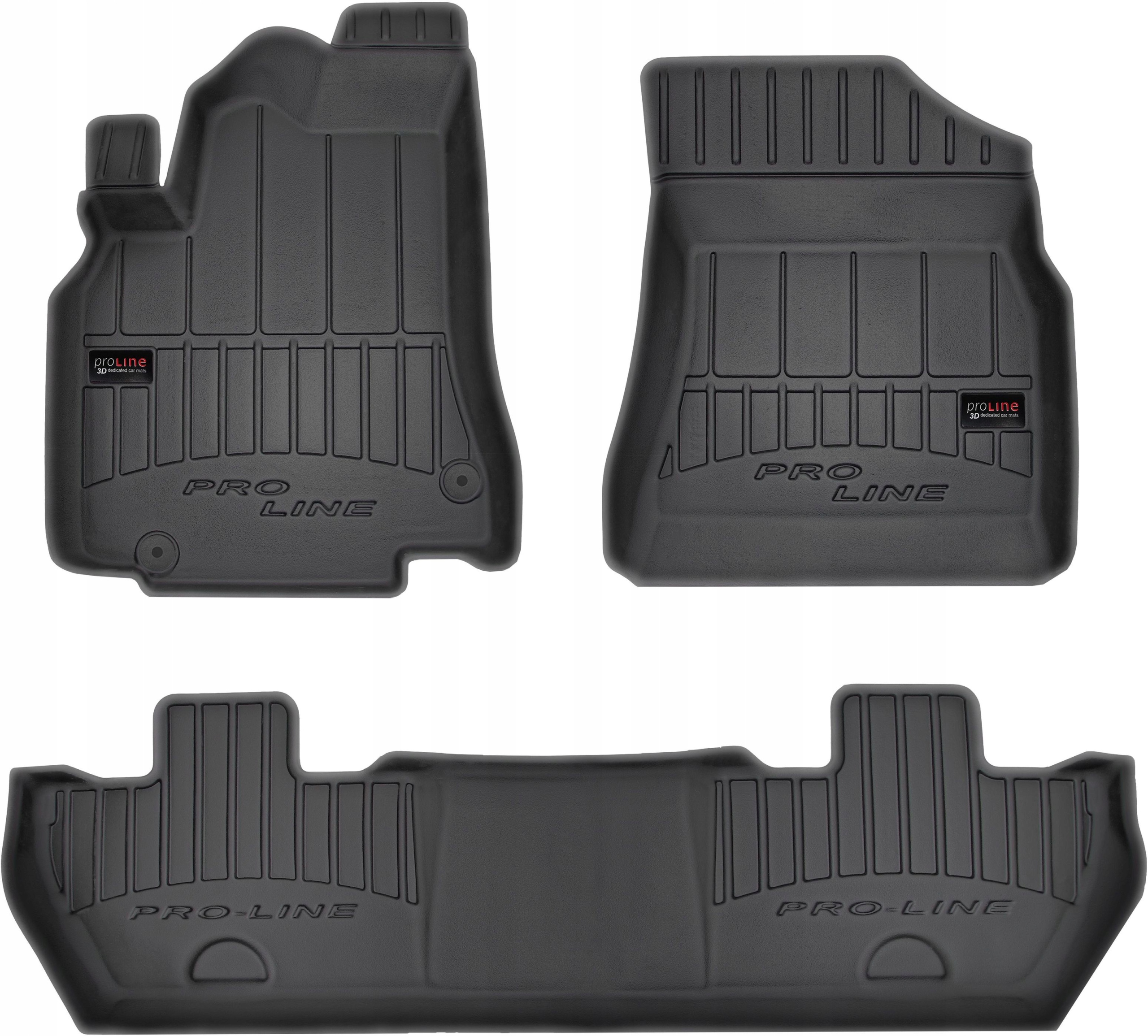 Koberce Frogum gumové 3 ks