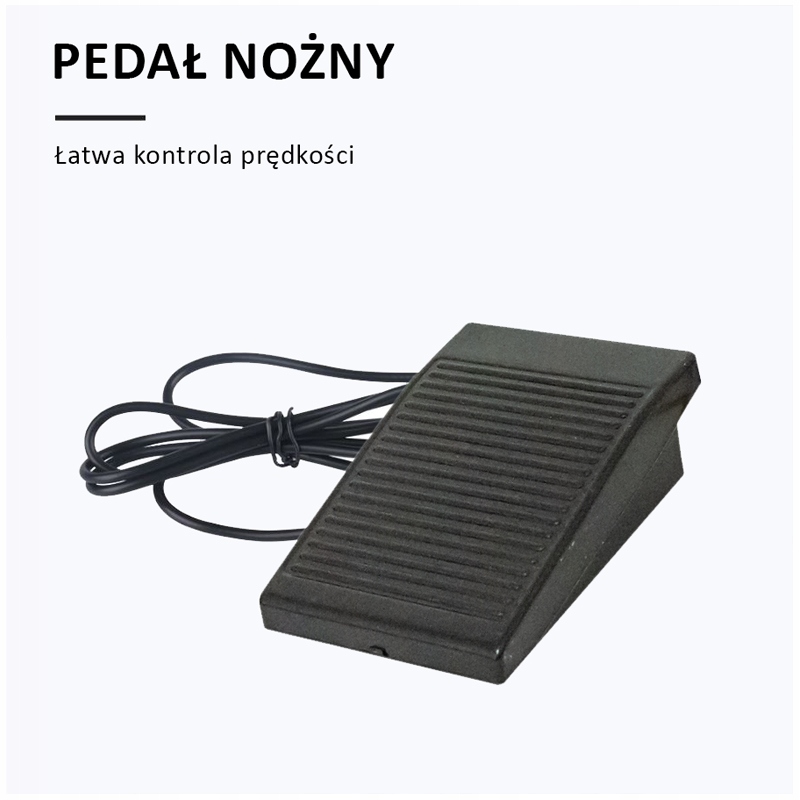 Frezarka Do Paznokci Manicure DM-208 40W Czerwona Zasilanie sieciowe