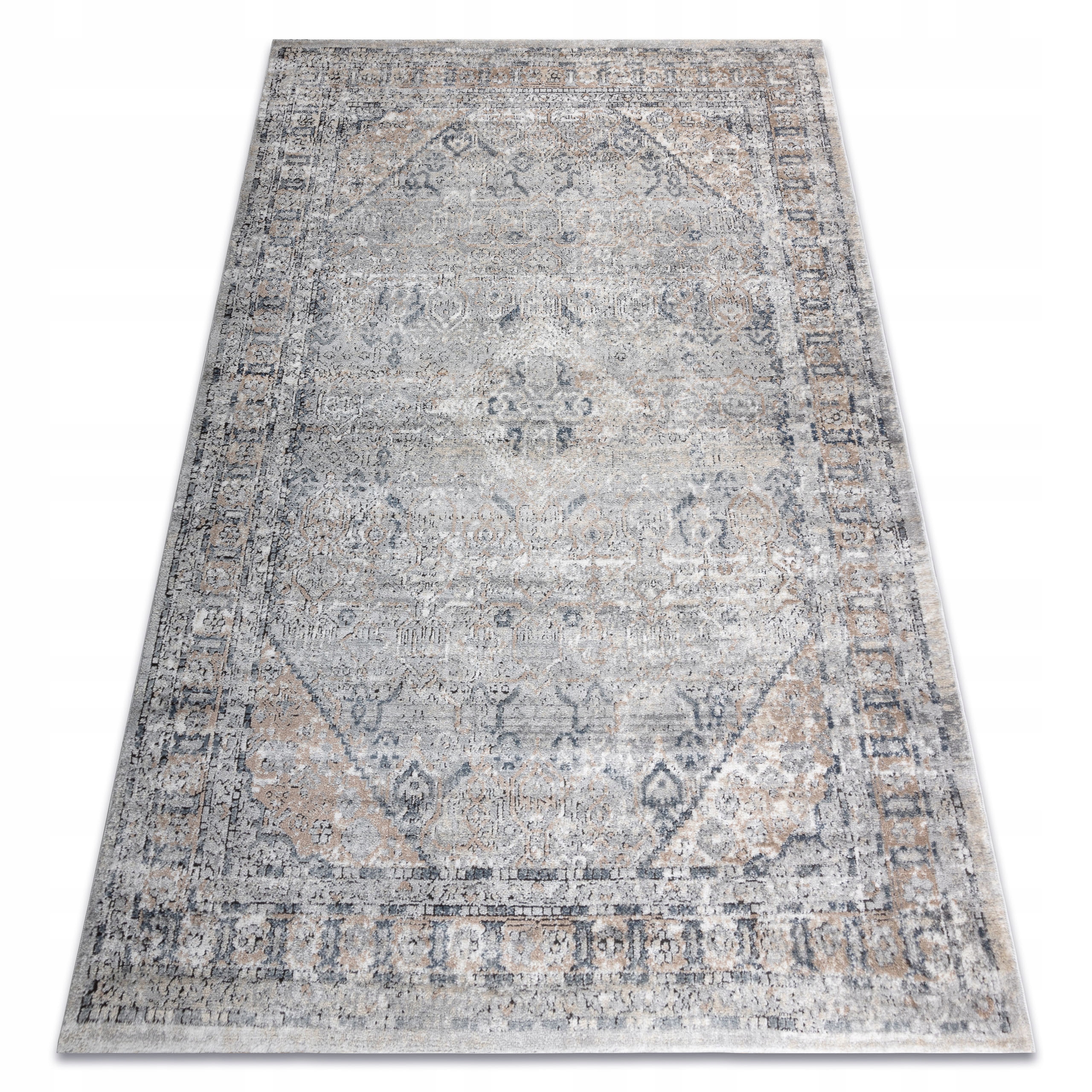 

Dywan Dwupoziomowy 80x150 cm Vintage szary #E141