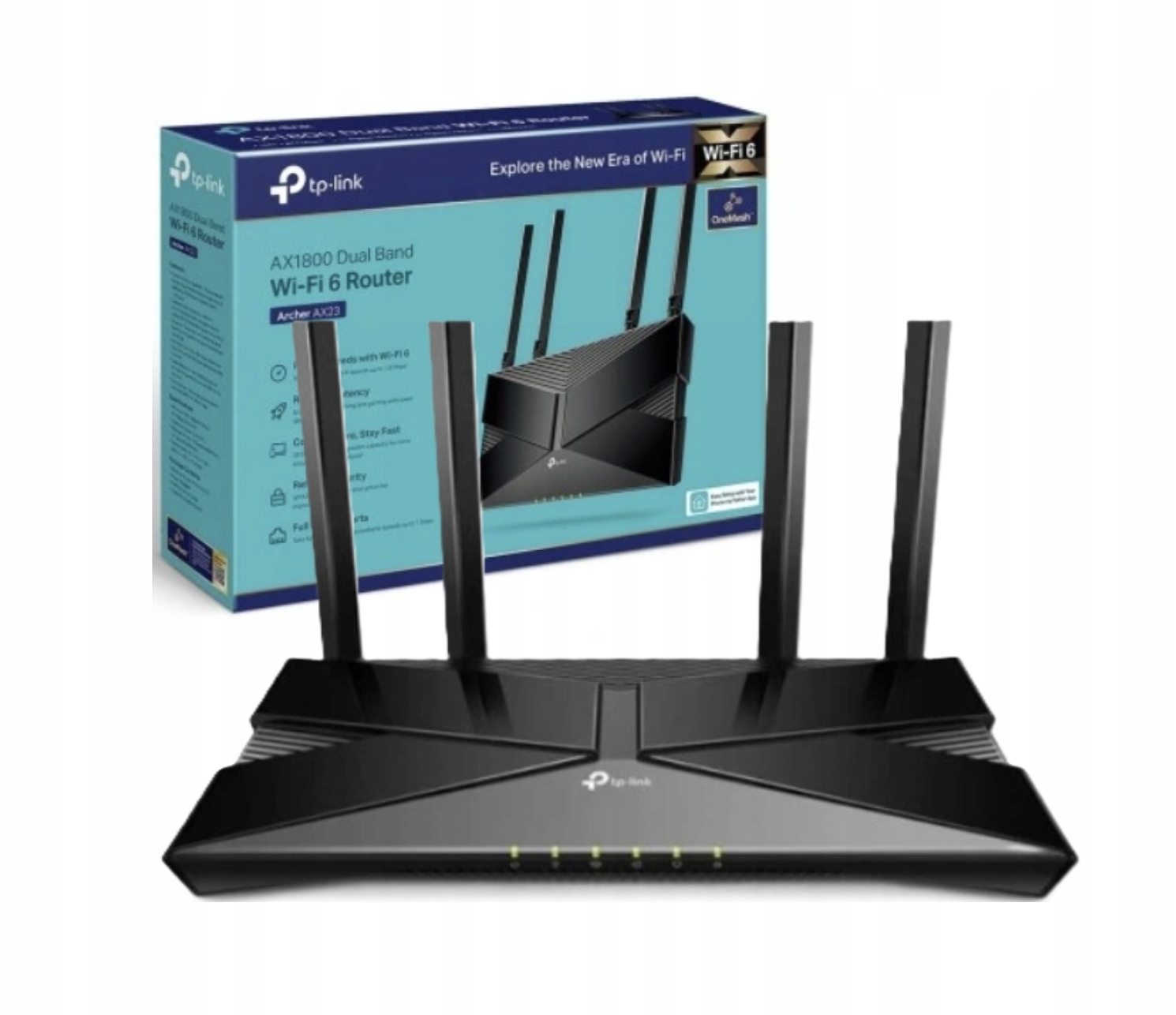 Router Tp-link Archer AX23 AX1800 802.11ax 2.4/5 Ghz DualBand