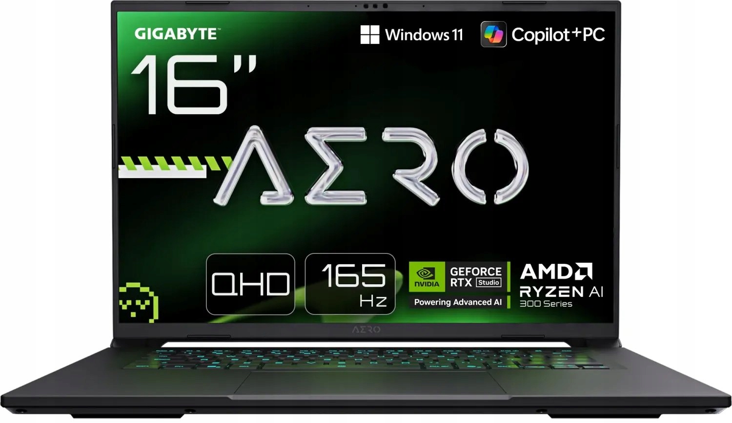 Laptop Gamingowy Gigabyte Aero X16 Ryzen Ai 7 350 32 Gb 1 Tb W11 Rtx 5070