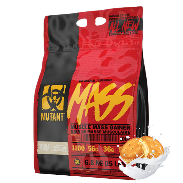 PVL MUTANT MASS WHEY GAINER PROTEÍN WPC RAST SVALOVEJ HMOTY 6800 g