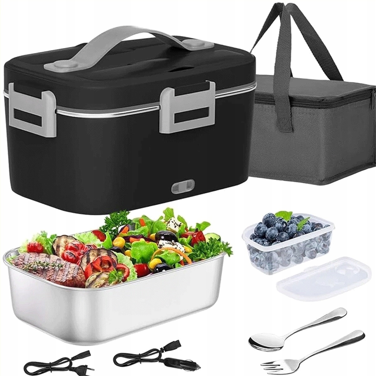 1.8L Topná Nádoba Ptc Nerezová Ocel 304 Šedá Pro Kancelář