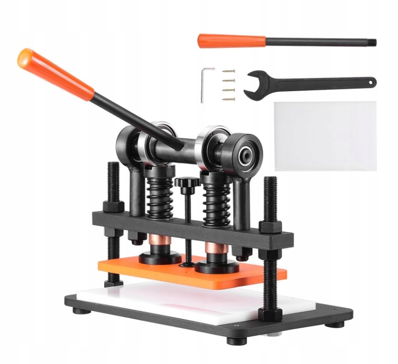 Řezačka kůže Ruční řezací stroj na kůži26x15cm, extruder1,5t