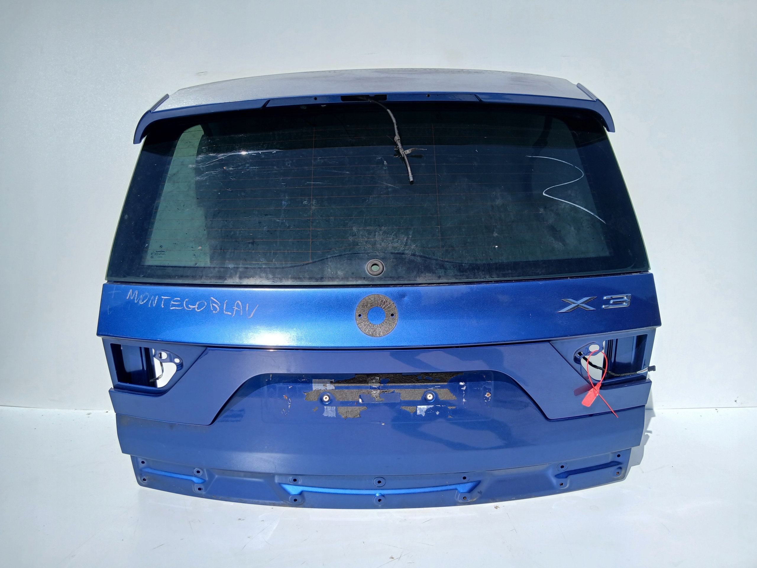trunk door boot BMW X3 E83 MONTEGOBLAU