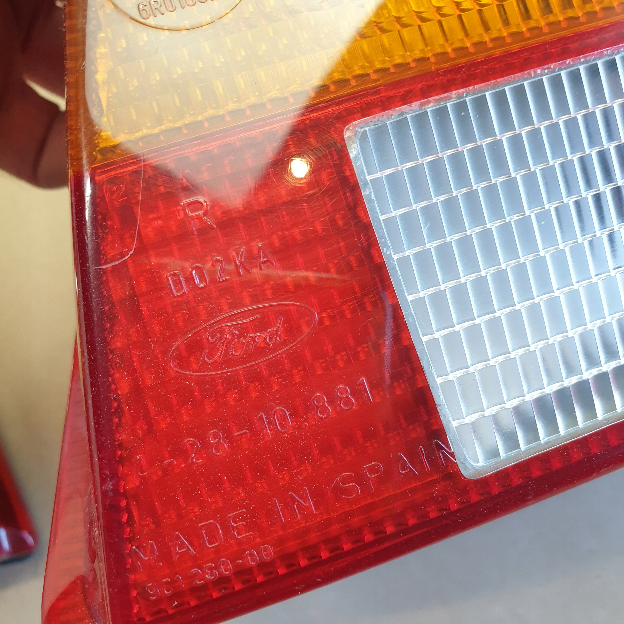 light left right rear part FORD FIESTA III MK3 OE EU