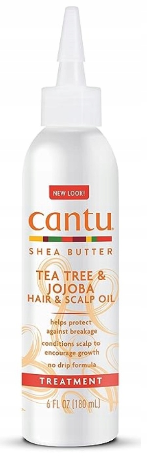 Cantu Tea Tree jojobový olej na vlasy 180ml