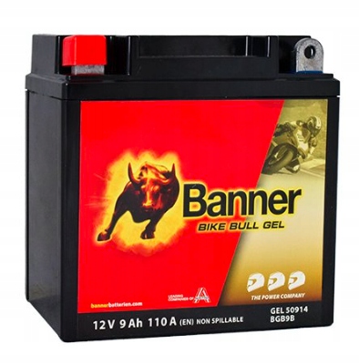 Akumulator Banner Bike Bull BGB9B YB9-B 12V/9Ah