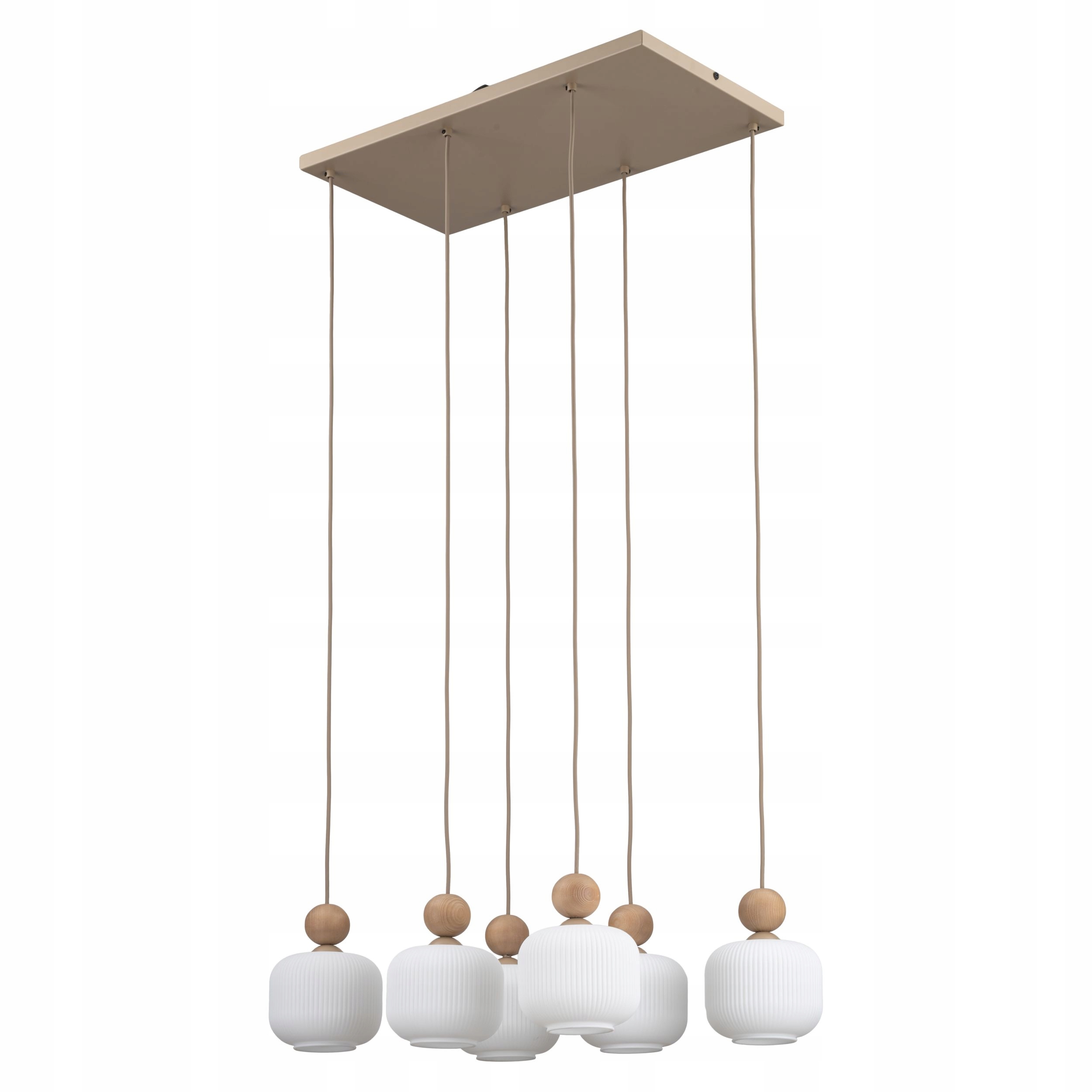 Závěsná lampa TK-Lighting Ballo 6 x E14 nad stůl do gastronomického zařízení