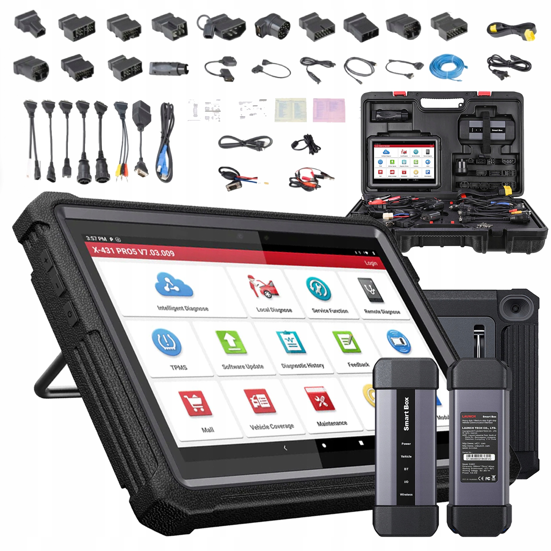 Launch X431 Pro 5 X-prog Programátor Full Set