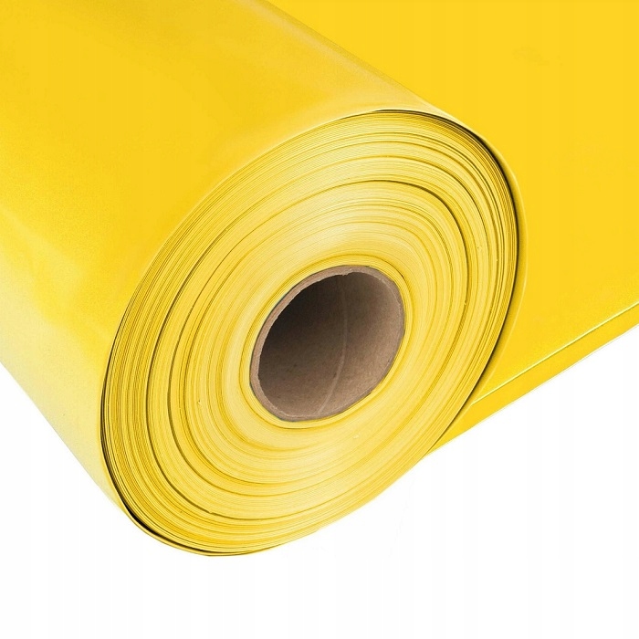 Fólie Paroizolační 0,2 mm Na Podkroví Pod Panely Vlna Žlutá 100 m2 Atest