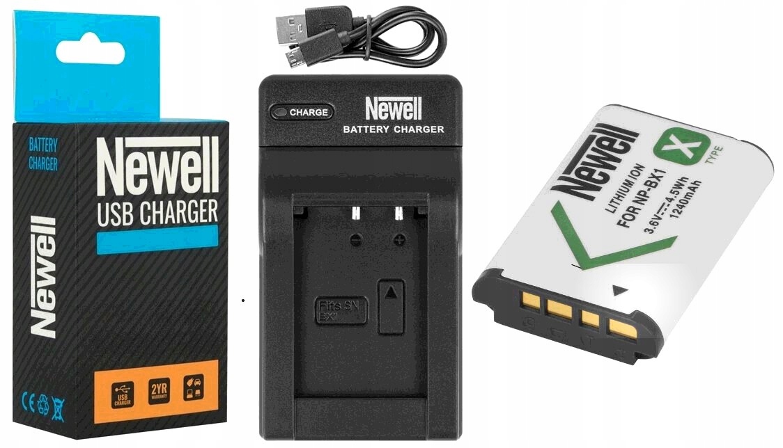ŁADOWARKA NP-BX1 + BATERIA NP-BX1 do Sony ZESTAW