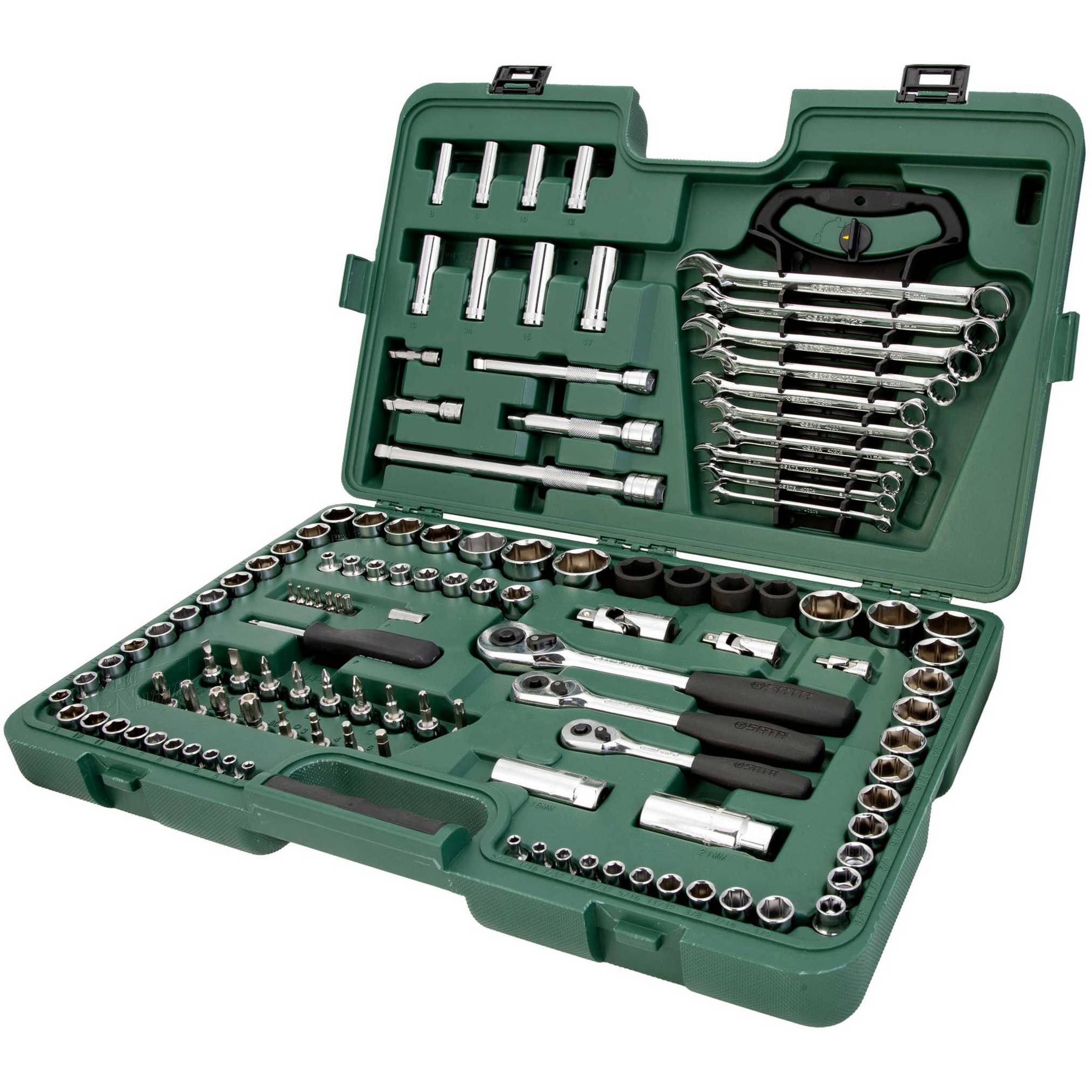 

Sata Zestaw Narzędziowy Klucze Nasadowe 1/4 120CZ