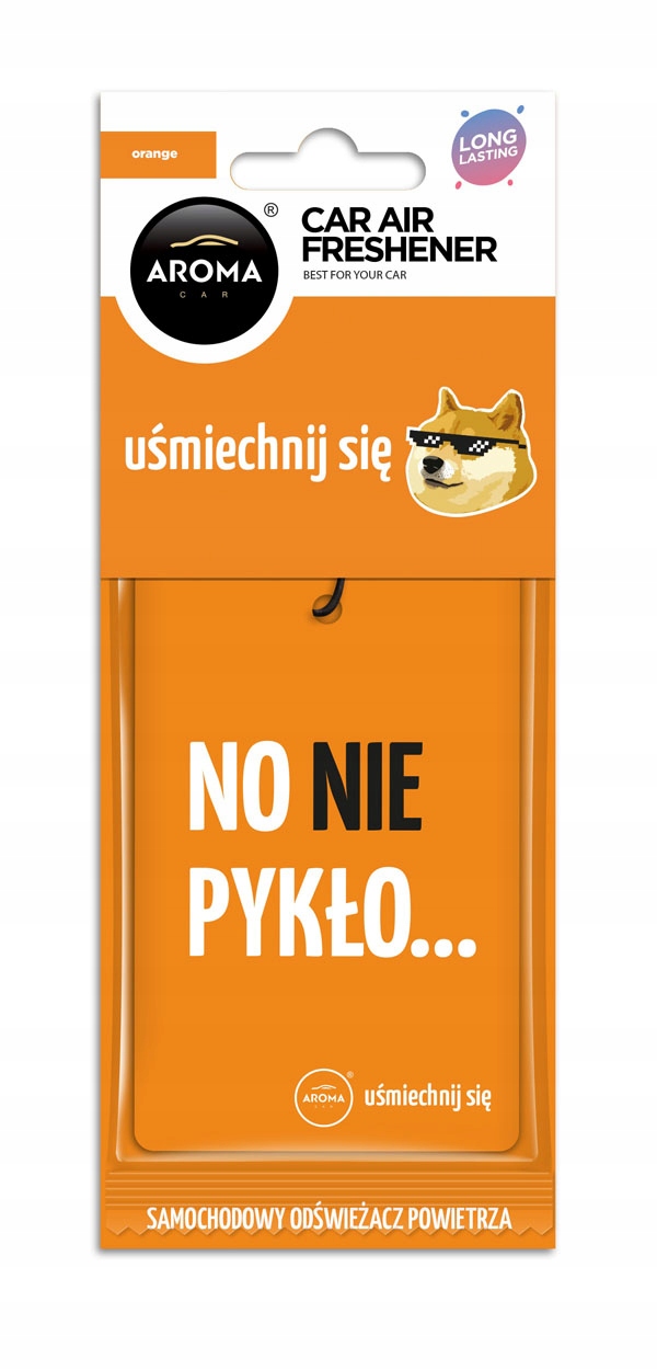 

Aroma zapach Zawieszka No Nie Pykło Orange