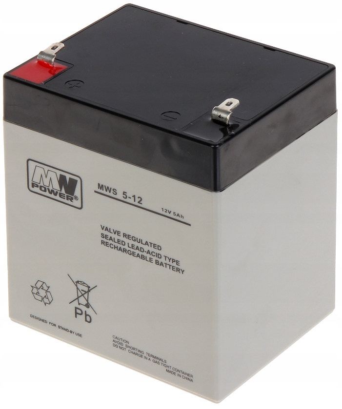 

Akumulator Agm 12V 5Ah Bezobsługowy Centrala Ups