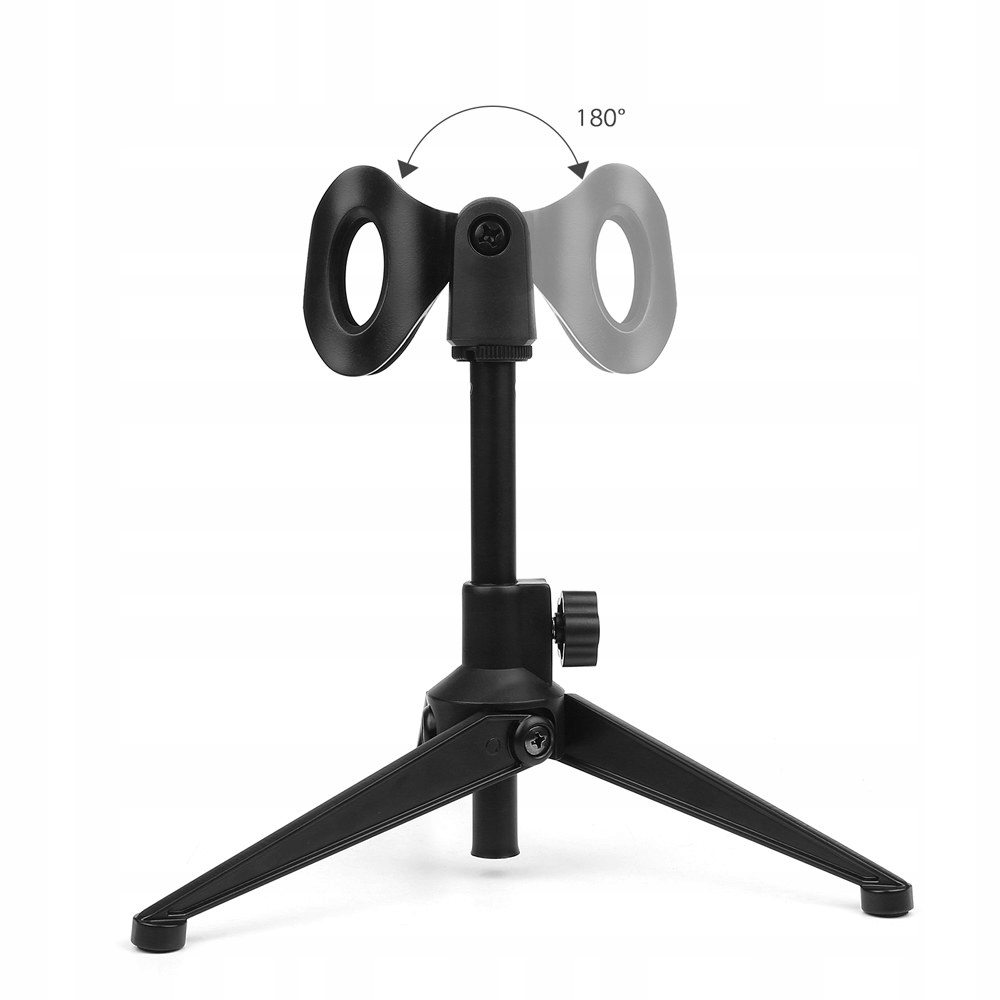 UCHWYT STOJAK STATYW BIURKOWY DO MIKROFONU MIKROFONOWY PRZENOŚNY METALOWY Model DTS801