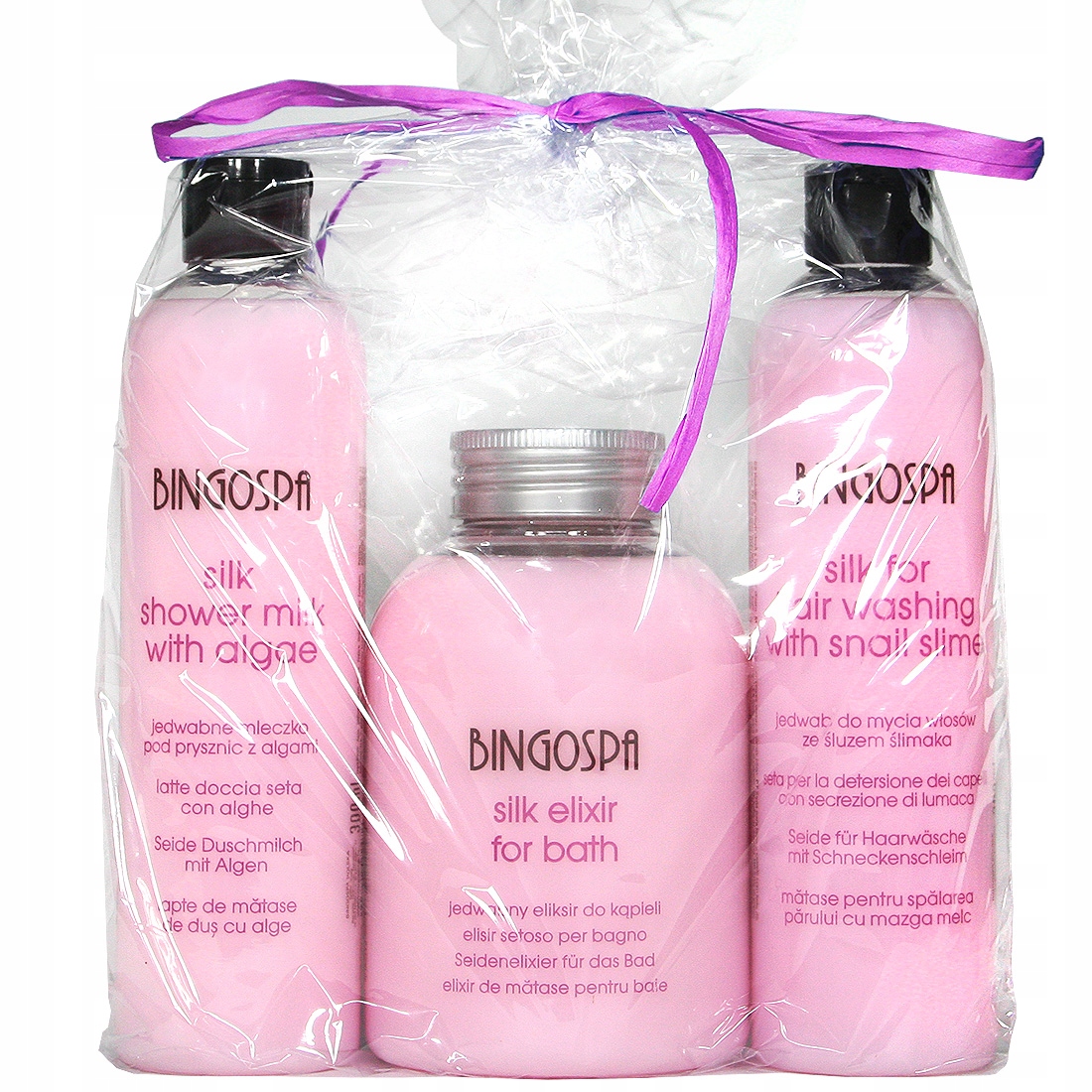 NA PREZENT KOSMETYKI Z JEDWABIEM BINGOSPA