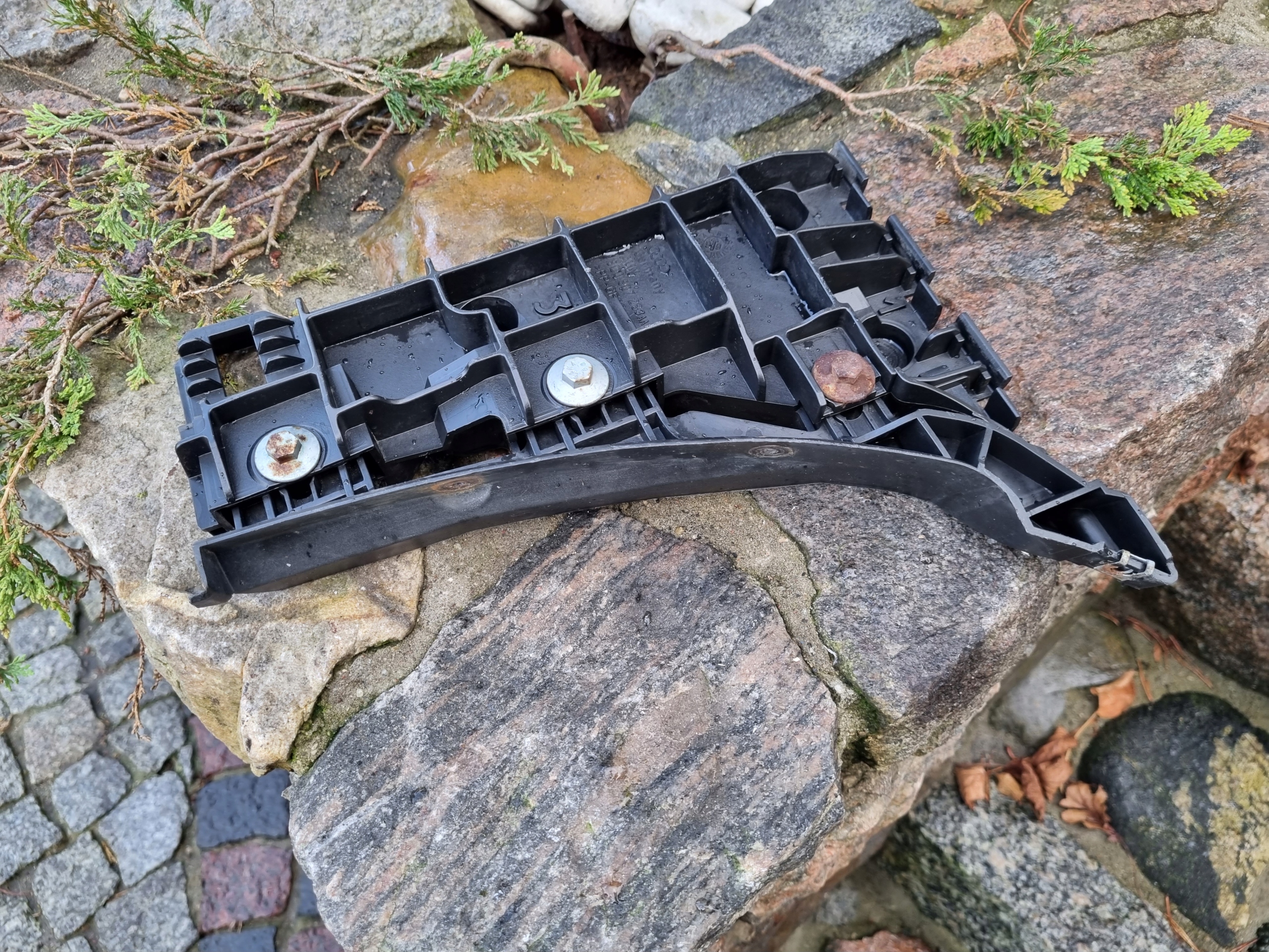 8D0807283AA - AUDI A4 B5 LIFT передній лівий бампер передній