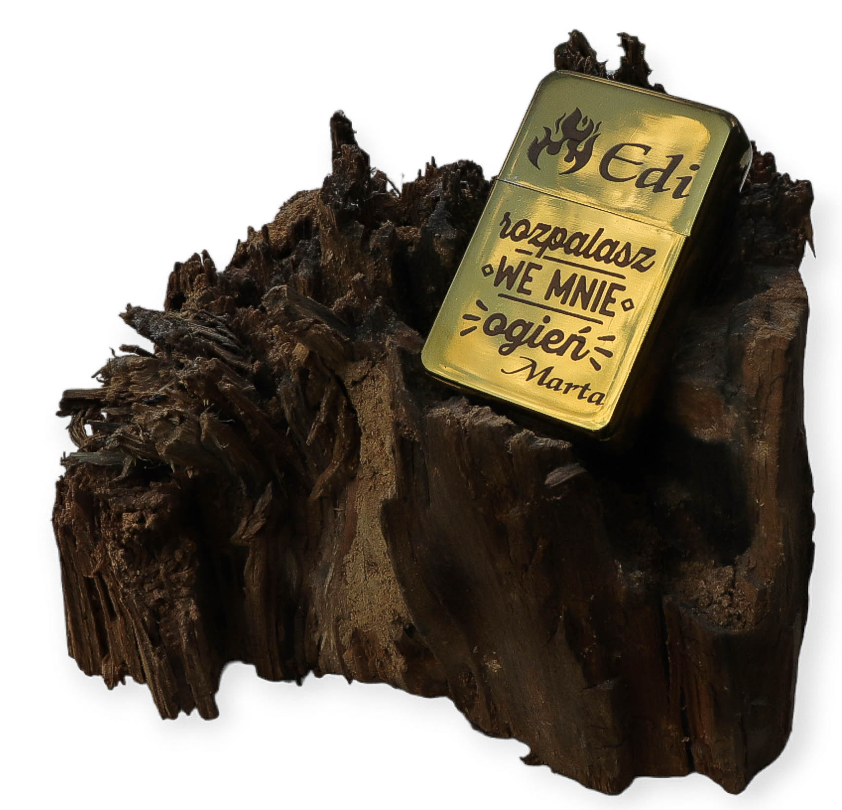 Zapalniczka GRAWER benzynowa w pudełku na prezent Marka inna marka