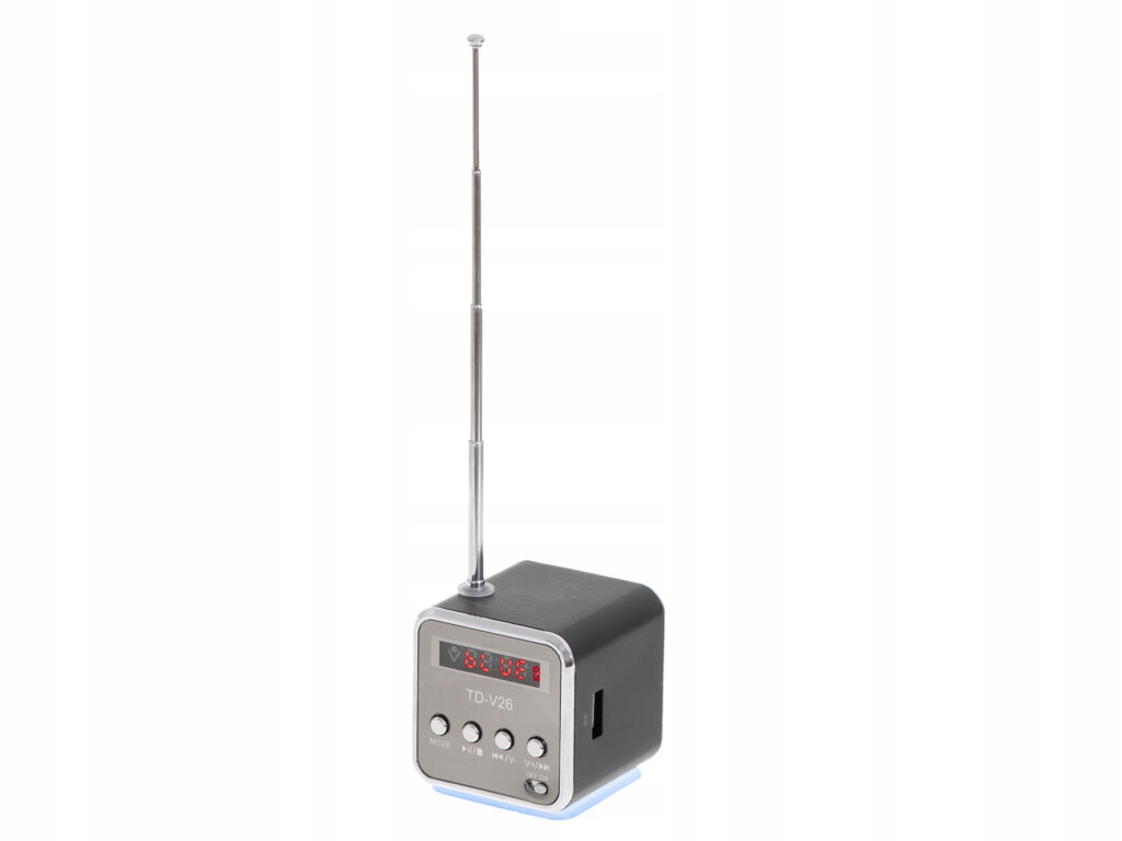 Radio akumulatorowe przenośne głośnik Bluetooth LCD TD-V26 Model LED