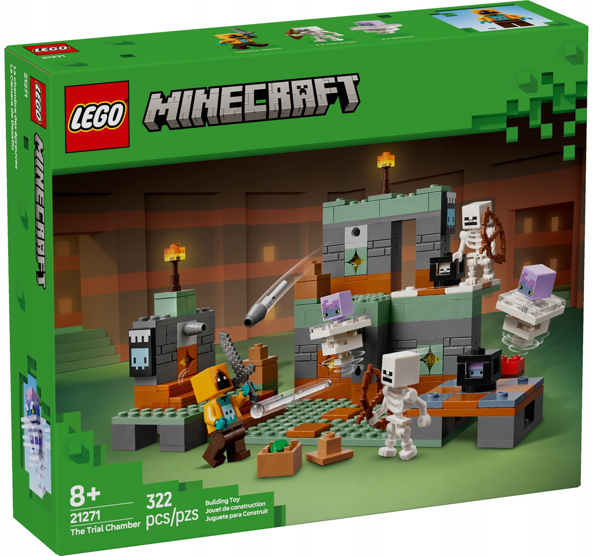 Lego 21271 Minecraft – Zkušební Komnata