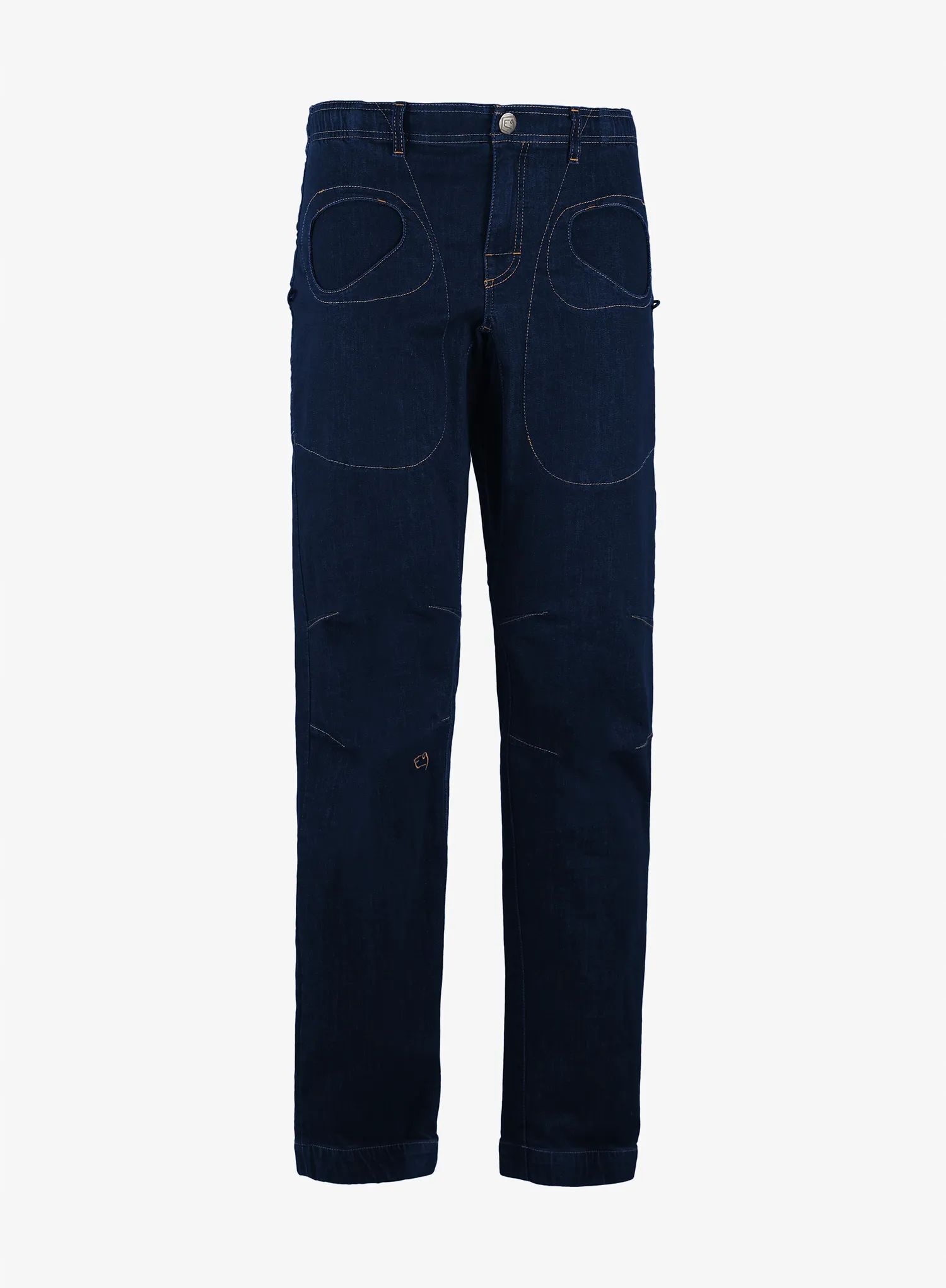Lezecké kalhoty E9 Rondo Denim modré, velikost L