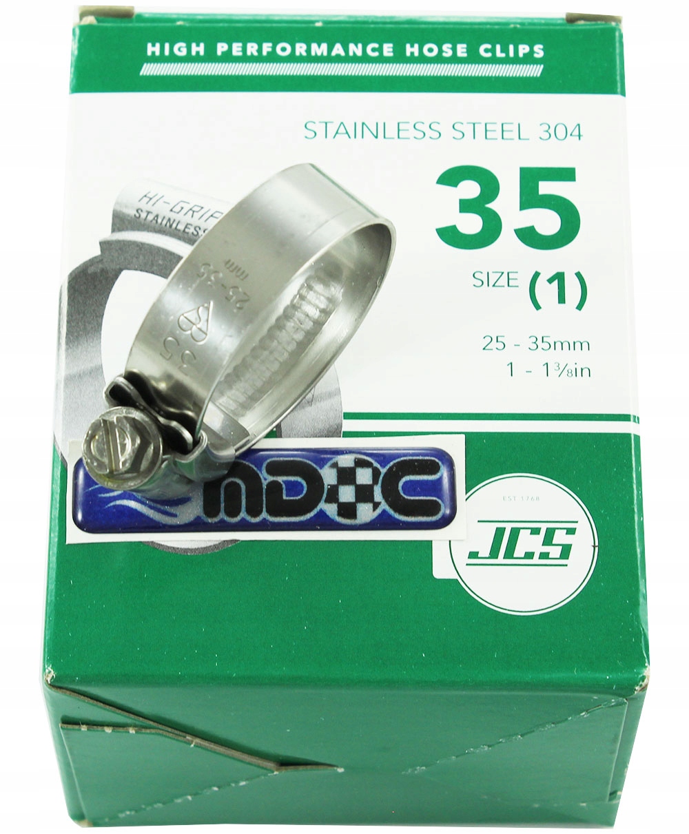 Hi-grip Jcs Obejma 25-35mm opaska nierdzewna 304