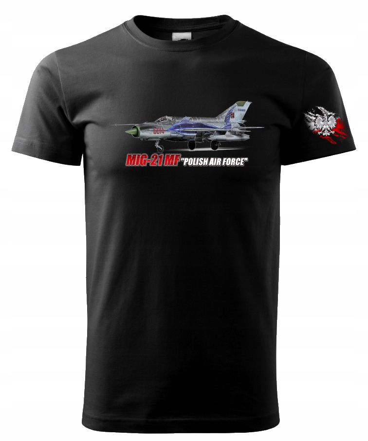 

T-shirt Z Polskim Samolotem Bojowym Wojsko