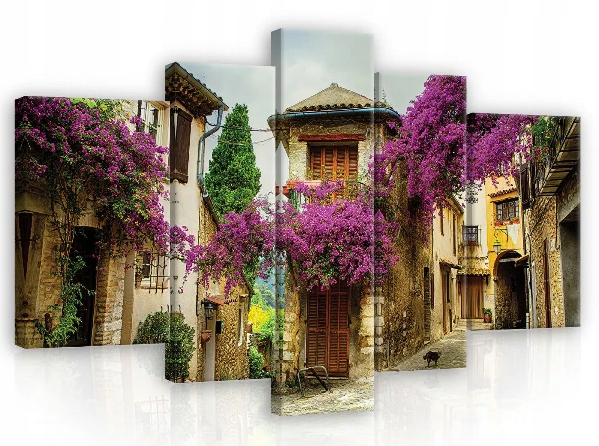 Obraz Na Plátně Canvas 170x100 Městečko Ulička