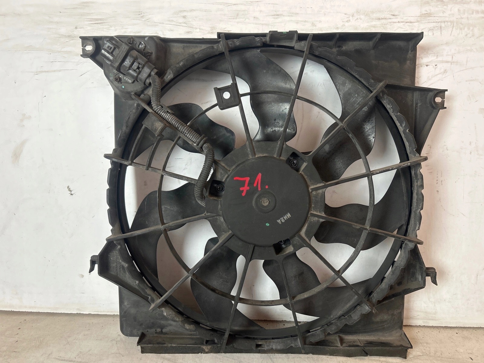 obal ventylátora ventilátor Kia Sportage III Hyundai IX35 1.7 CRDI