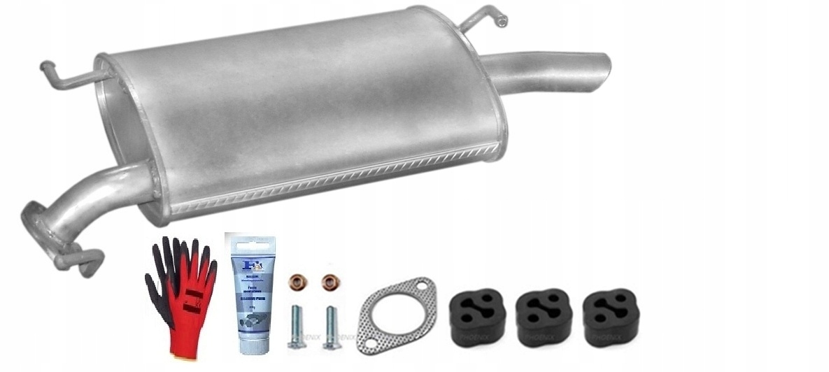 Kia Carens I 1.8i 81kW (2000-2002) Tlumič Tlumič Výfuku bonus