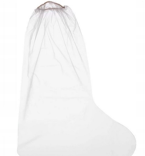 

Ochraniacze na obuwie z gumką długie 50 sztuk