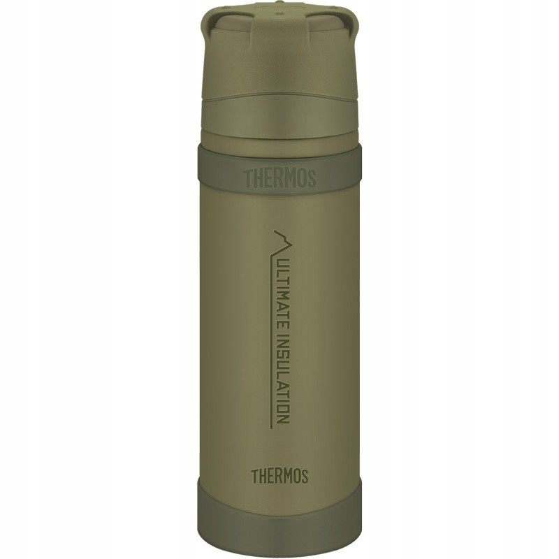 Termos s hrnkem pro extrémní podmínky nerezový, lehký Thermos 0,75 l