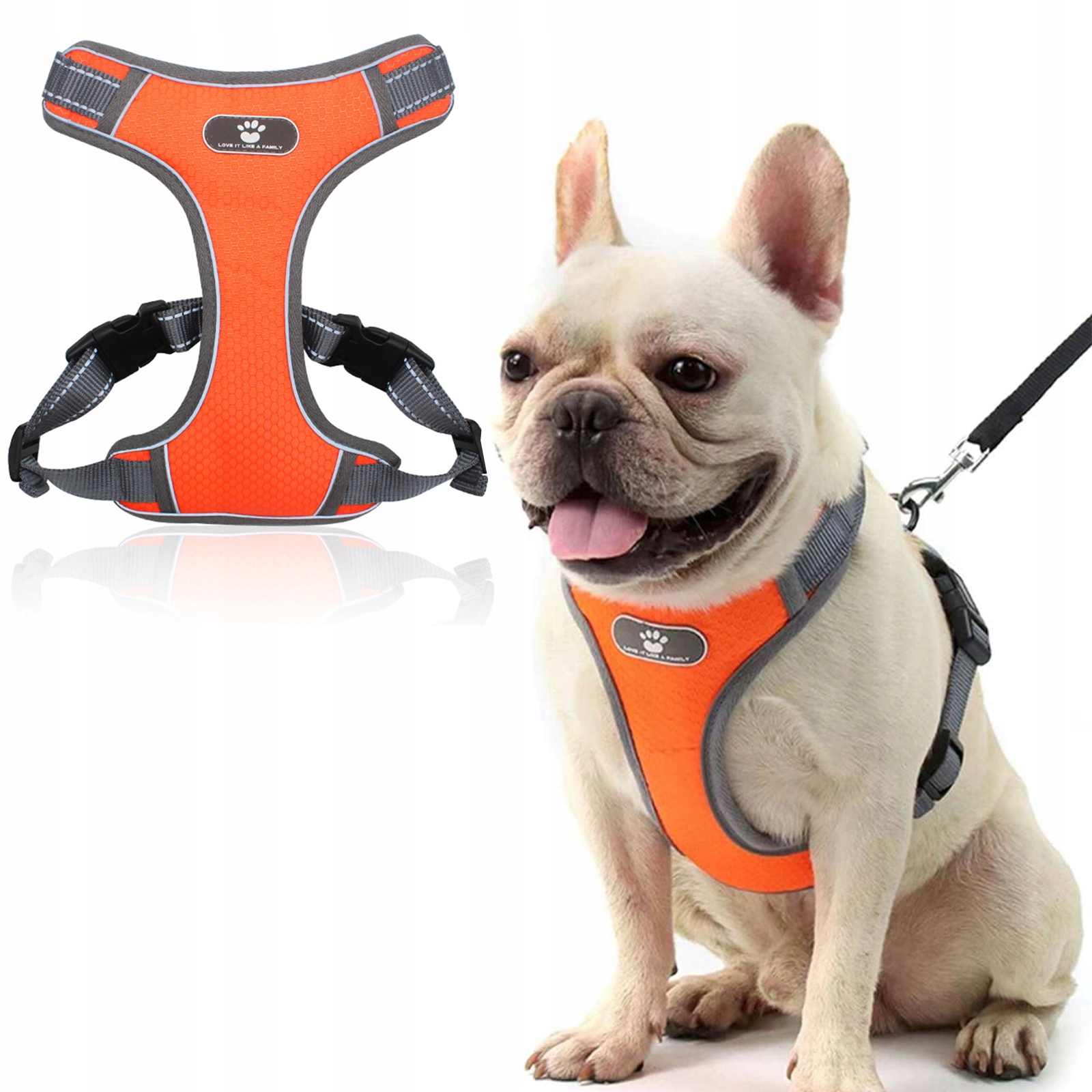 Levně Beztlakový Postroj Step In Pro Malé Psy, Ovčáky A Kočky, Odolný, Velikost M