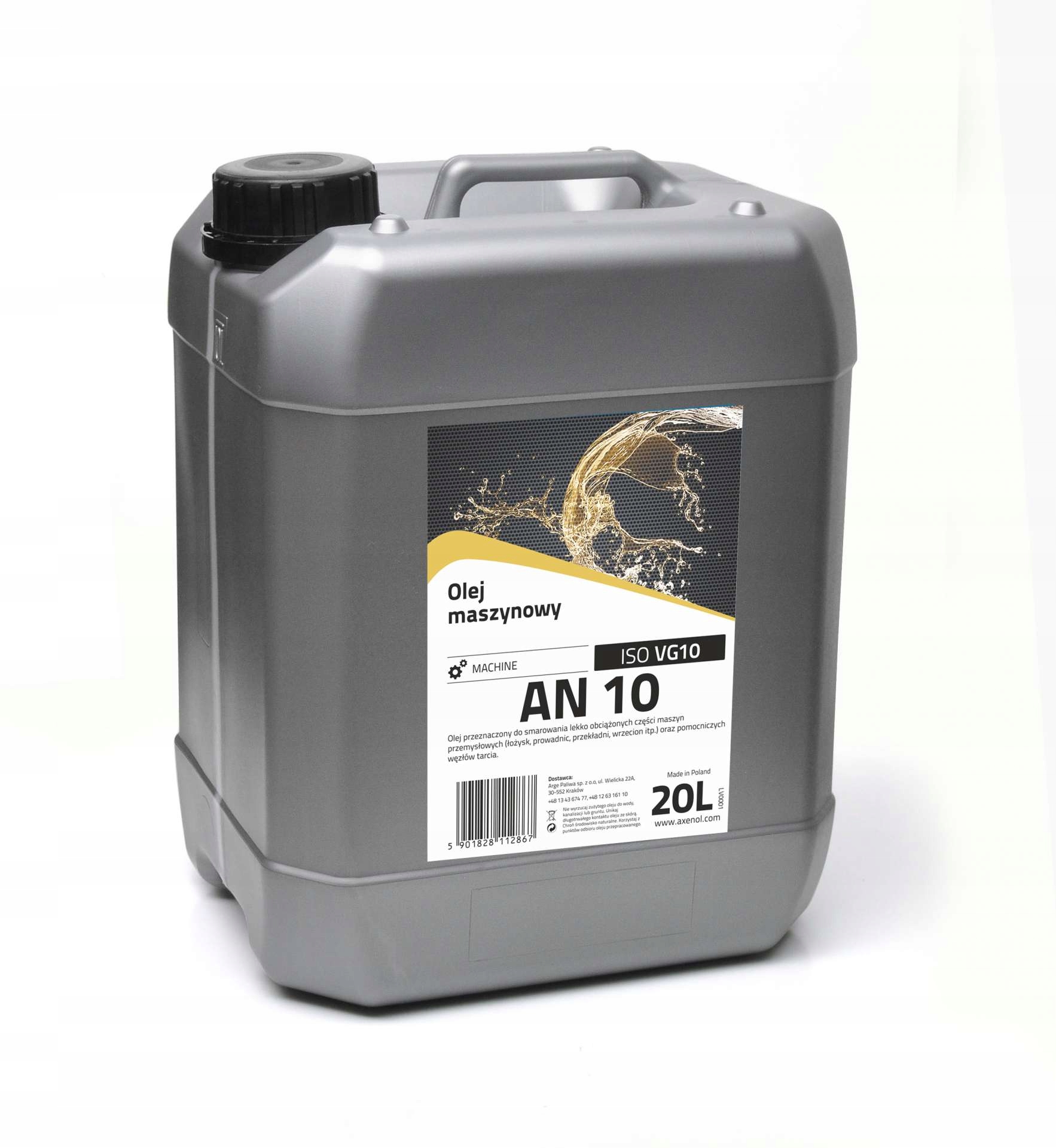 

Axenol Olej Maszynowy An 10 20L