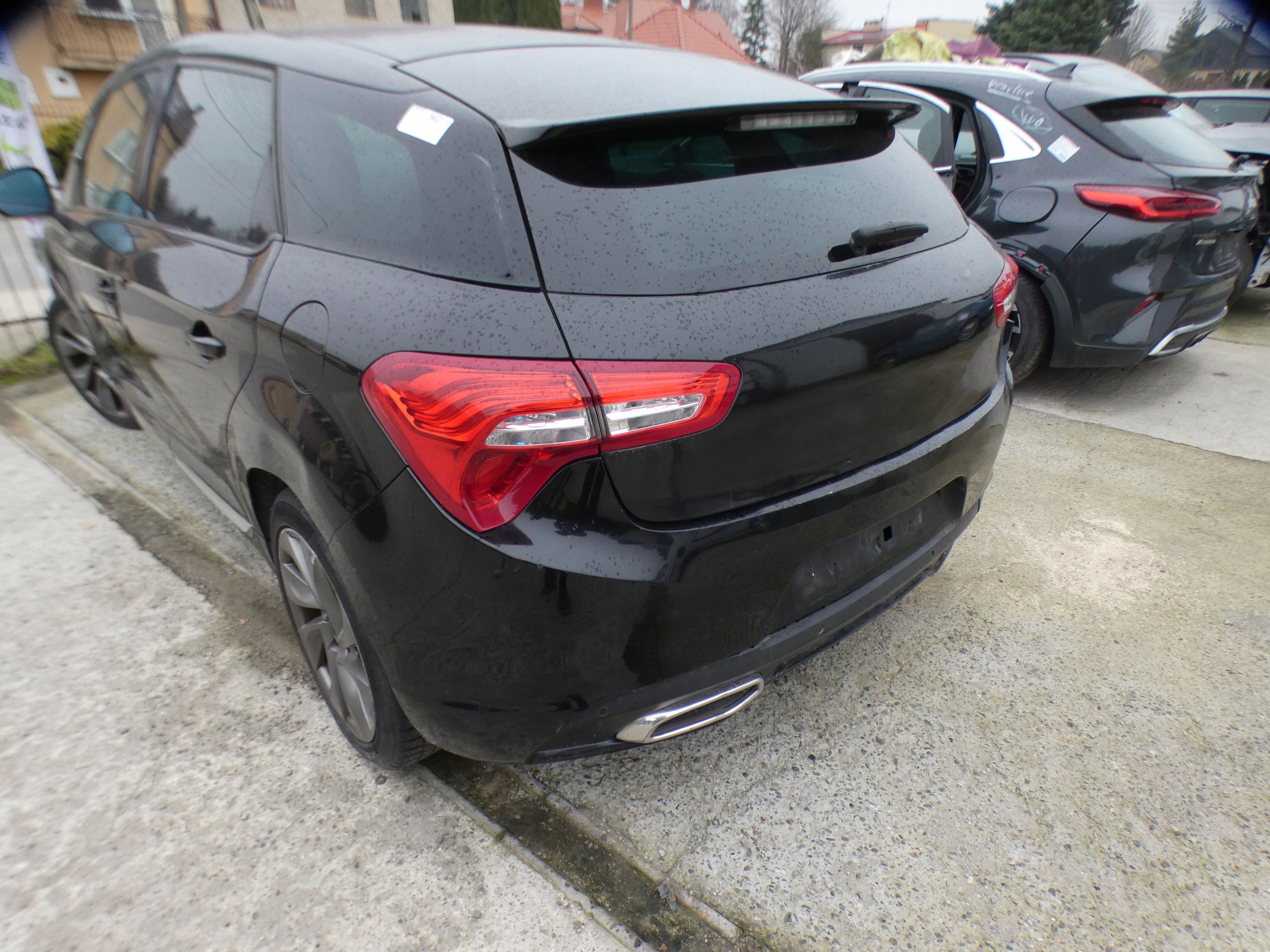 rear part complete trunk door rear panel sump bumper lights CITROEN DS5