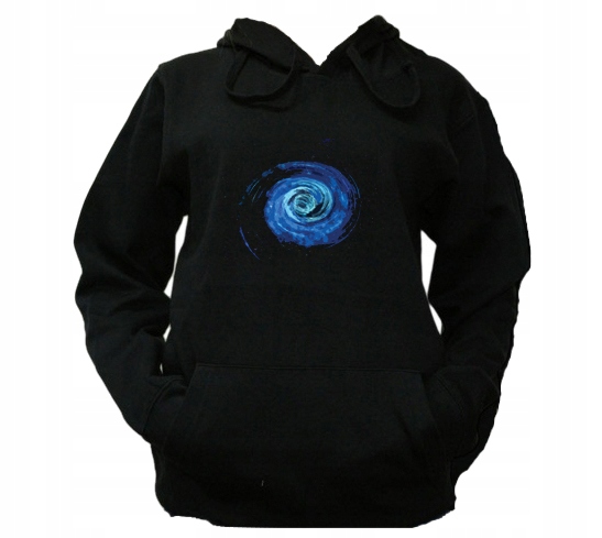 

XL Bluza Kaptur Męska Galaxy Planety Kosmos Wzór