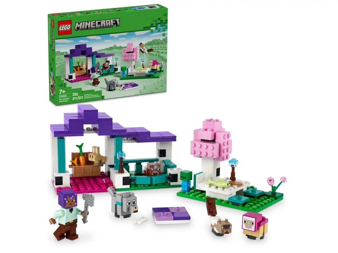 Lego 21253 Minecraft Rezerwat zwierząt