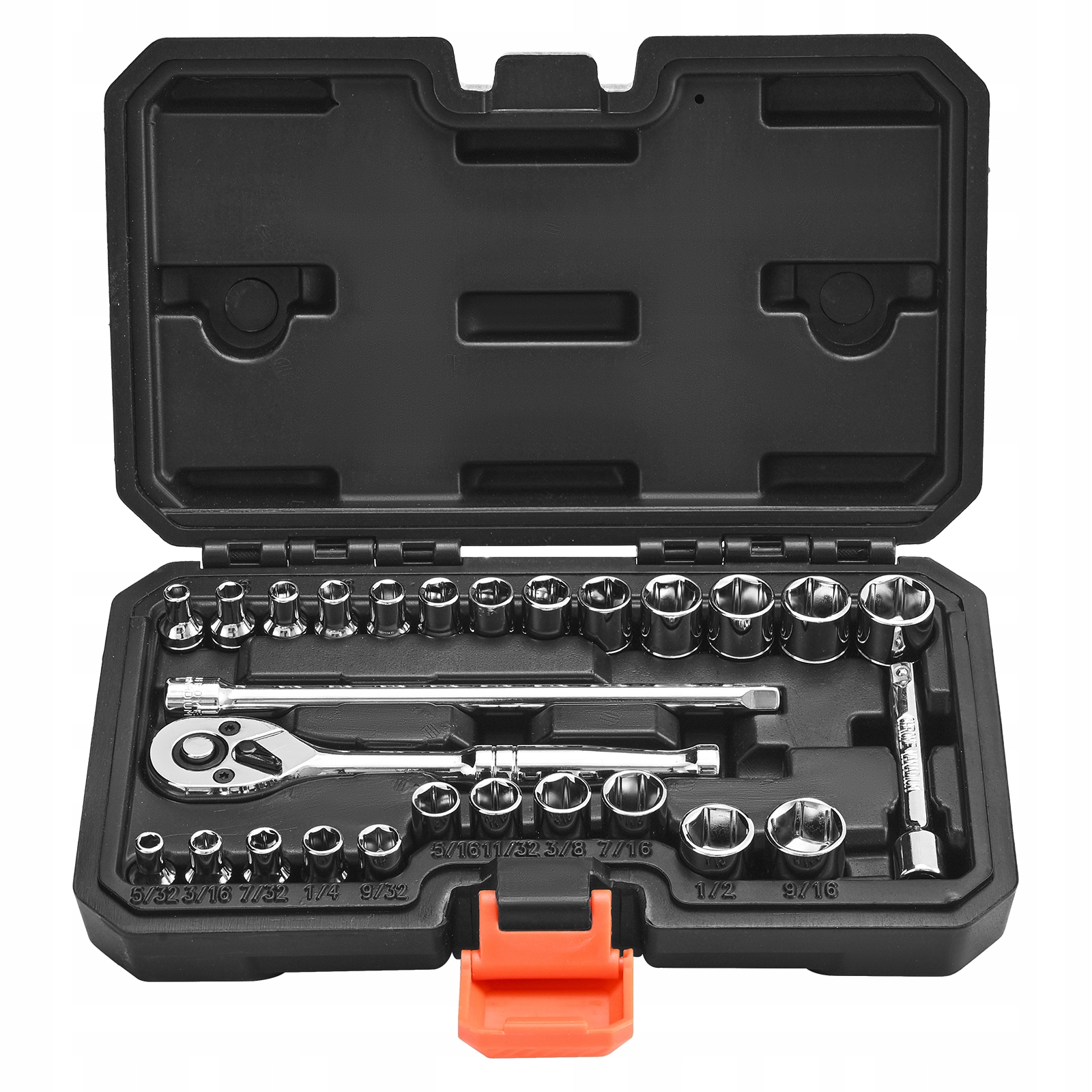 Sada Nástrčných Kľúčov Vevor 27 Prvkov 6 4 MM Pohon Prémiový Kufor